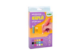 Náhradní náplně do 3D pera WIKY 15x3 m - český obal