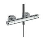 IDEAL STANDARD - Ceratherm T25+ Sprchový set s termostatem, 26x26 cm, 2 proudy, chrom A8530AA