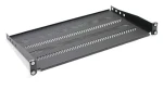 19" police do racku černá / Police / 1U / hloubka 250 mm (TN-19-250-1U-BK)
