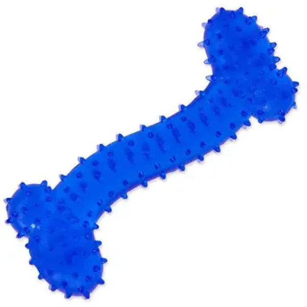 Dog Fantasy Hračka - kost gumová modrá 11 cm (454-31016)