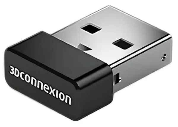 3Dconnexion Universal Receiver 3DX-700069 / USB přijímač / 2,4 GHz / až 5 zařízení (3DX-700069)