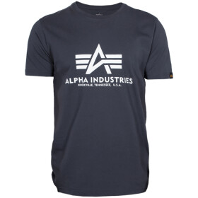 Alpha Industries Tričko Basic T-Shirt black | neon yellow L
