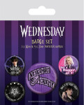 Set odznaků Wednesday