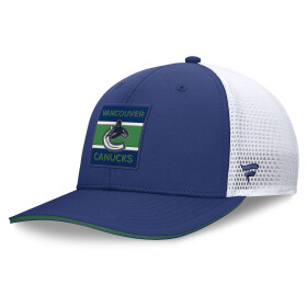 Fanatics Pánská kšiltovka Vancouver Canucks NHL Authentic Pro A/Cap Structured Mid-Crown Adj Cap