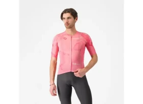 Castelli Giro 108 Race 8S pánský dres krátký rukáv Rosa Giro vel. L