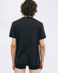 Tričko Organic Basics True Crewneck Tee 3-Pack Black / Black / Black