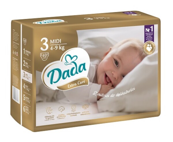 Dada extra care vel.3, 4-9kg, 40ks