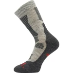 VOXX Ponožky dětské thermo ETREXÍK sportovní SVĚTLE ŠEDÉ 20-24 104350
