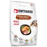 Ontario Cat Sterilised 7+ Senior 400g / Granule pro kočky (213-10833)