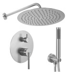 REA - Podomítkový Sprchový Set Argon Nickel Brush + BOX REA-P4413