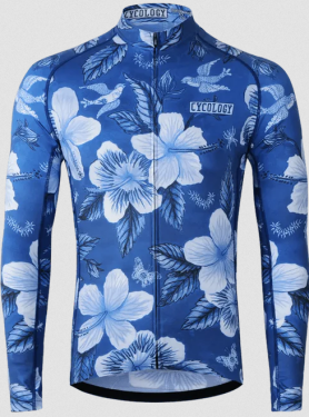 Cyklodres CYCOLOGY Summer Maui, pánský, dlouhý rukáv (Motiv Maui, velikost XL)
