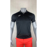 Pánské polo tričko Joma Polo Shirt Hobby Black S/S Velikost: XL
