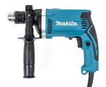 Makita HP1630K / Příklepová vrtačka s kufrem / 710W / Rychlosklíčidlo 1.5-13mm (HP1630K)