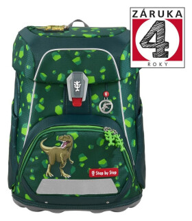 Školní aktovka FIT Dino Targo 5 dílný set, AGR certifikát