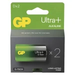 GP Ultra Plus D (LR20) / Alkalická baterie / 1,5 V / 2 ks (1013422000)