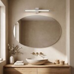Koupelnové nástěnné LED svítidlo SWE041-1W 60cm Chrome OSW-20141