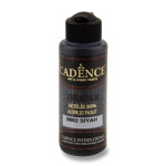 Akrylová barva Cadence Premium - černá / 120 ml