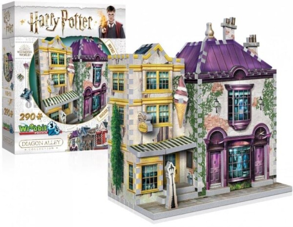 Puzzle 3D Harry Potter: Madam Malkinová Zmrzlinářství Florea