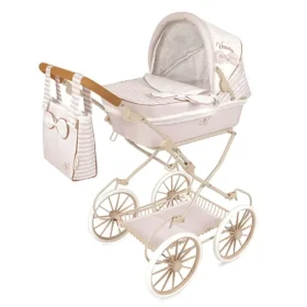 DeCuevas 80078A Skládací kočárek pro panenky s taškou Verona 2025 - 81 cm