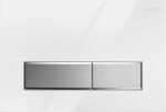 MEXEN - Fenix 09 splachovací tlačítko, bílá/chrom /kompatibilní s Geberit Sigma UP300 a UP320/ 600992
