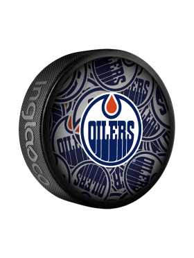 Inglasco / Sherwood Puk Edmonton Oilers Clone 2022 Souvenir Collector Hockey Puck