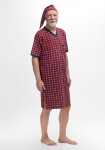 Košile Martel Sylwester I 502 kr/r, kostkovaná, 3XL–5XL džínovina 4XL