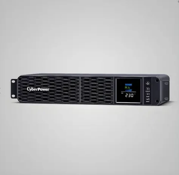 CyberPower Line-Interactive UPS CP1600EIPFCRM2U / Záložní zdroj UPS / 1600VA / 1000W / 2U / LCD (CP1600EIPFCRM2U)