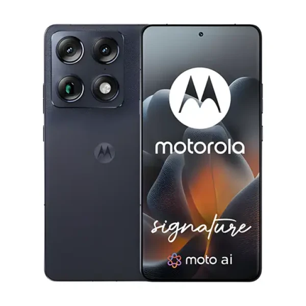 Motorola XT2603-2 Moto Signature 5G černá / Smartphone / 6,78" AMOLED 165Hz / Snapdragon 8 Gen 5 / 16GB / 512GB (PBAB0002SE)