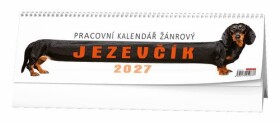 Stolní kalendář Pracovní kalendář žánrový Jezevčík