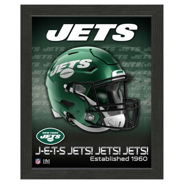 Obraz New York Jets NFL Team Helmet