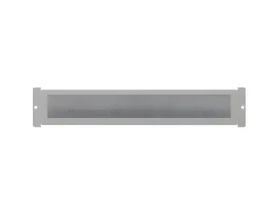 Lanberg AK-1106-S šedý / Panel / kartáčový kabelový průchod / 19" (AK-1106-S)