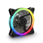 Sharkoon SHARK Blades RGB černá / větráček / 120mm / RGB / 18.2 dBA / 1200 RPM / 94,8 m3h (4044951026876)