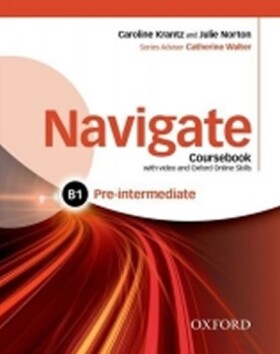 Navigate Pre-intermediate B1 Coursebook with DVD-ROM and OOSP Pack - Caroline Krantz