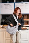Taška přes rameno Reisenthel Moonbag Cord grey