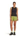 Dámské merino tílko ICEBREAKER Wmns 75 Cool-Lite Featherlight Tank, Black velikost: M