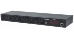 Intellinet 19" PDU monitorovaná černá / PDU / 1U / 8x C13 / 20 A / RJ-45 monitoring (163682)