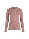 ICEBREAKER Wmns 260 Vertex LS Crewe Delta AOP, Summit/Blush/J (vzorek) velikost: S