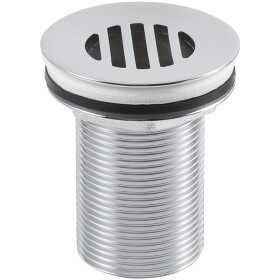 CERANO Umyvadlová výpusť - 5/4“ - neuzavíratelná - chrom