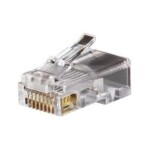 Intellinet 502344 Intellilnet 100ks Cat6 modulární zástrčky RJ45 UTP, 2-bodový žíla kontakty pro dráty 100 adaptér pro Beche 502344 krimpovací kontakt Počet