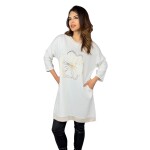 HOSH Mikinové šaty Kina Velikost: UNI, Barva: Šedá