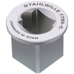 STAHLWILLE 03490068 - 440A - Klíč maticový otevřený velikost 1 3/4", 12-hran, náhradní hlavice čtyřhran 1/2"