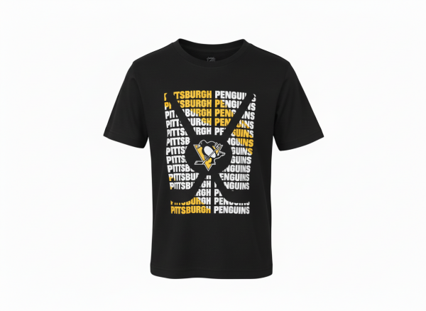 Outerstuff Dětské Tričko Pittsburgh Penguins Box Ss Ctn Tee Velikost: Dětské let)