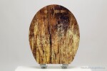 Eisl - Wc sedátko Solid Wood MDF HG se zpomalovacím mechanismem SOFT-CLOSE 80524SolidWood