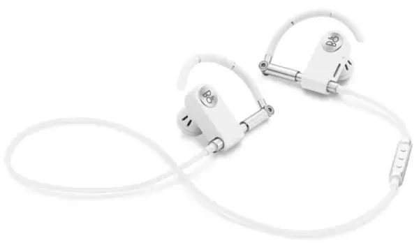 Bang Olufsen Earset bílá sluchátka mikrofon Bluetooth