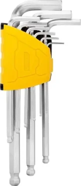 Deli Tools EDL3088 Sada inbusových klíčů / velikosti 1.5 2 2.5 3 4 5 6 8 10 mm (EDL3088)