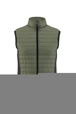 Pánská zateplená vesta Payper SUBWAY Barva: Vojenská Zelená/ Černá, Velikost: S (S00840P17307051S)