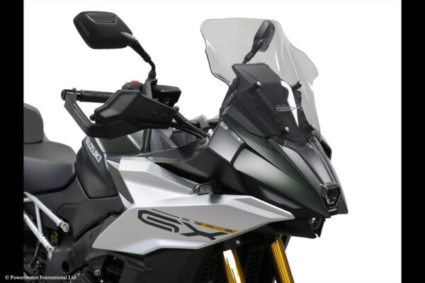 Suzuki Gsx-S1000Gx 24-25 Turistické plexi Powerbronze 380mm - tmavě kouřové