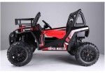 Mamido Elektrické autíčko Buggy UTV dvoumístné červené