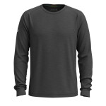 Pánské merino tričko s dlouhým rukávem SMARTWOOL Men's Active Ultralite Long Sleeve, Charcoal Heather velikost: XXL