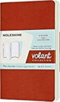 Sešity Moleskine Volant - měkké desky S, čisté, 2 ks, výběr barev - oranžový/ modrý